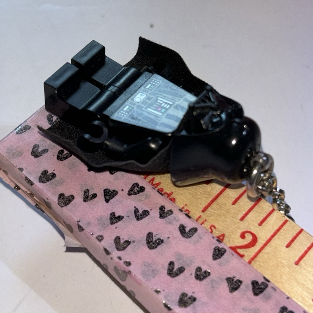 LEGO Darth Vader Lego Minifig Necklace Star Wars Jewelry Darth Vader Lego Vader - Picture 6 of 13